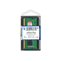Memória para Notebook Kingston 8GB 2400MHz DDR4 CL17 KVR24S17S8/8 Menor preço em Memória para Notebook Kingston 8GB 2400MHz DDR4 CL17 KVR24S17S8/8