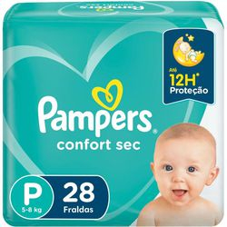 Pampers Confort Sec Fralda P 28 unidades Menor preço em Pampers Confort Sec Fralda P 28 unidades