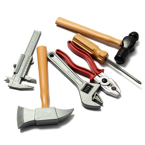 Conjunto De 1 Ferramenta De Reparo De Simulação Plástico Várias Play House Furadeira De Brinquedo Para Crianças Meninos