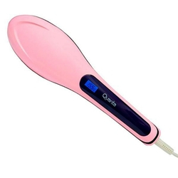 Escova Alisadora Cabelos Elétrica 230 ºC Bivolt 110/220 Rosa é boa?