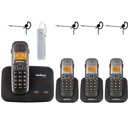 Kit Telefone Sem Fio Ts 5150 Bina 3 Ramal Headset Intelbras é boa?