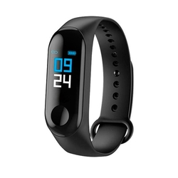 Relógio Smartwatch Smart Band M3 Bluetooth Preto Menor preço em Relógio Smartwatch Smart Band M3 Bluetooth Preto