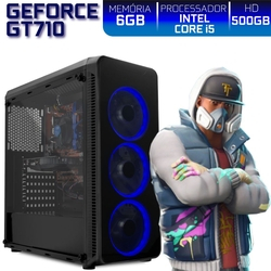 PC Gamer EasyPC Ready Intel Core i5 6GB HD 500GB Nvidia Geforce GT710 2GB HDMI Full HD Menor preço em PC Gamer EasyPC Ready Intel Core i5 6GB HD 500GB Nvidia Geforce GT710 2GB HDMI Full HD