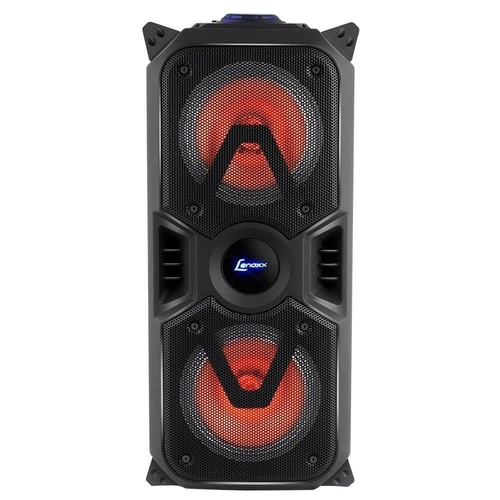 Caixa Amplificada Lenoxx CA 400 com Bluetooth Rádio FM Entradas Microfone Micro SD e USB - 200W