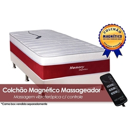 Colchão Magnético c/Massagem Memory Solteiro 88 é boa?