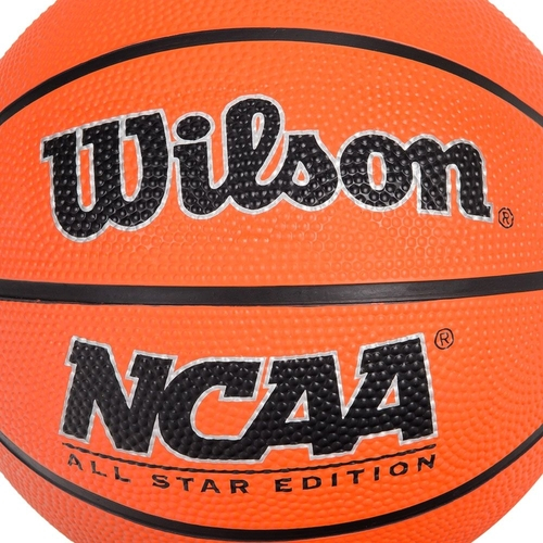 Mini Bola de Basquete Wilson NCAA Laranja - PróSpin.com.br