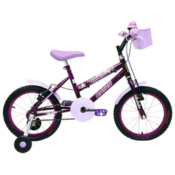 Bicicleta Feminina Aro 16 Fadinha - 310008 - Roxo Menor preço em Bicicleta Feminina Aro 16 Fadinha - 310008 - Roxo