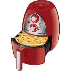 Fritadeira Elétrica Sem Óleo - Air Fryer Mondial AF-14 Inox 4L Vermelha com Timer é boa?