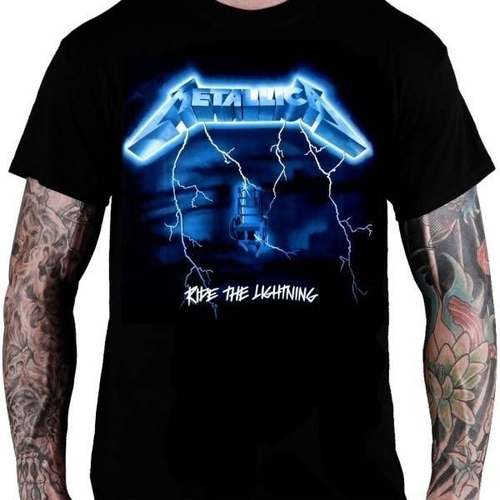 camiseta ride the lightning