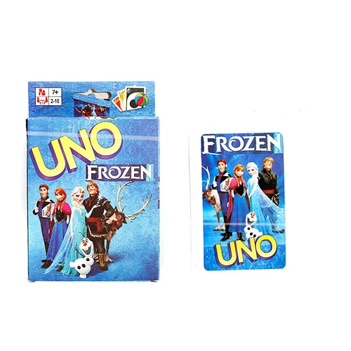 Jogo cartas uno jogo rouba monte frozen