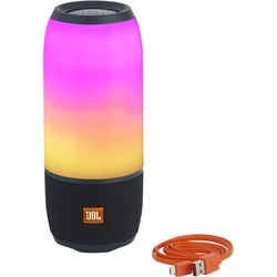 Caixa de Som Bluetooth JBL Pulse 3 Preto - 20RMS Menor preço em Caixa de Som Bluetooth JBL Pulse 3 Preto - 20RMS