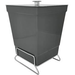 Lixeira Para Banheiro Plástica 6,5l Cesto De Lixo Com Tampa Cinza Menor preço em Lixeira Para Banheiro Plástica 6,5l Cesto De Lixo Com Tampa Cinza
