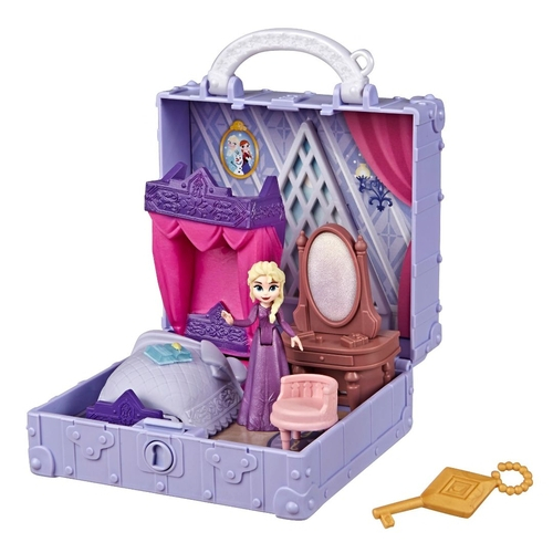 Mini Playset Frozen 2 Quarto Da Elsa Pop Adventures Hasbro em