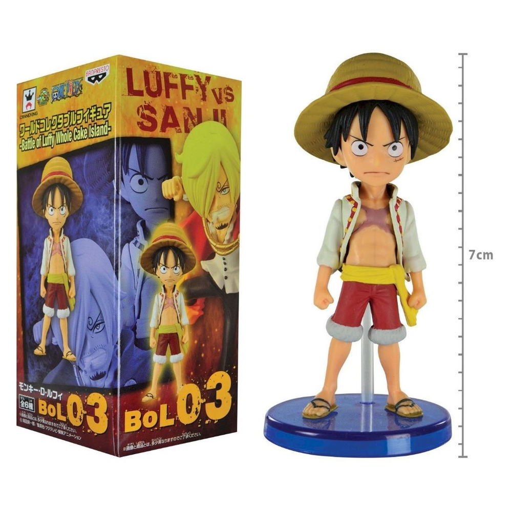 ONE PIECE WCF World Collectable Figure Whole Cake Island Sanji & Pudding