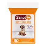 Tapete Higiênico Sanol Dog 80x60cm 7 Unidades