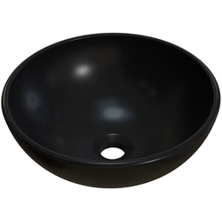 Cuba de Apoio Redonda Para Banheiro R30W Preto Fosco - Lyam Decor Menor preço em Cuba de Apoio Redonda Para Banheiro R30W Preto Fosco - Lyam Decor