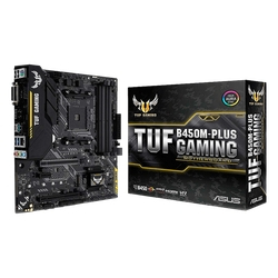 Placa Mae Asus TUF B450M Plus Gaming AM4 DDR4 MATX RGB Menor preço em Placa Mae Asus TUF B450M Plus Gaming AM4 DDR4 MATX RGB