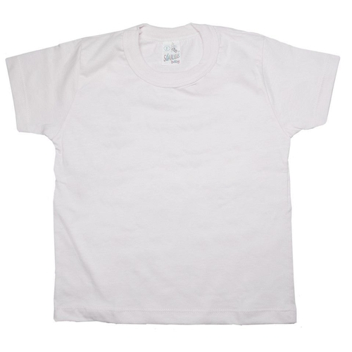 camisa infantil feminina branca