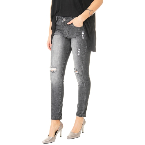 Qual o preço do(a)Calça Feminina F+ Skinny Black Abertura Joelho - Preto - 44 Calça Feminina F+ Skinny Black Abertura Joelho - Preto - 44