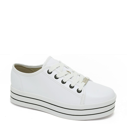 tenis moleca flatform branco