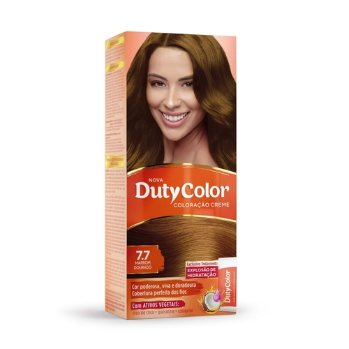 Qual o preço do(a)DutyColor 7.7 Marrom Dourado - Coloração Permanente DutyColor 7.7 Marrom Dourado - Coloração Permanente