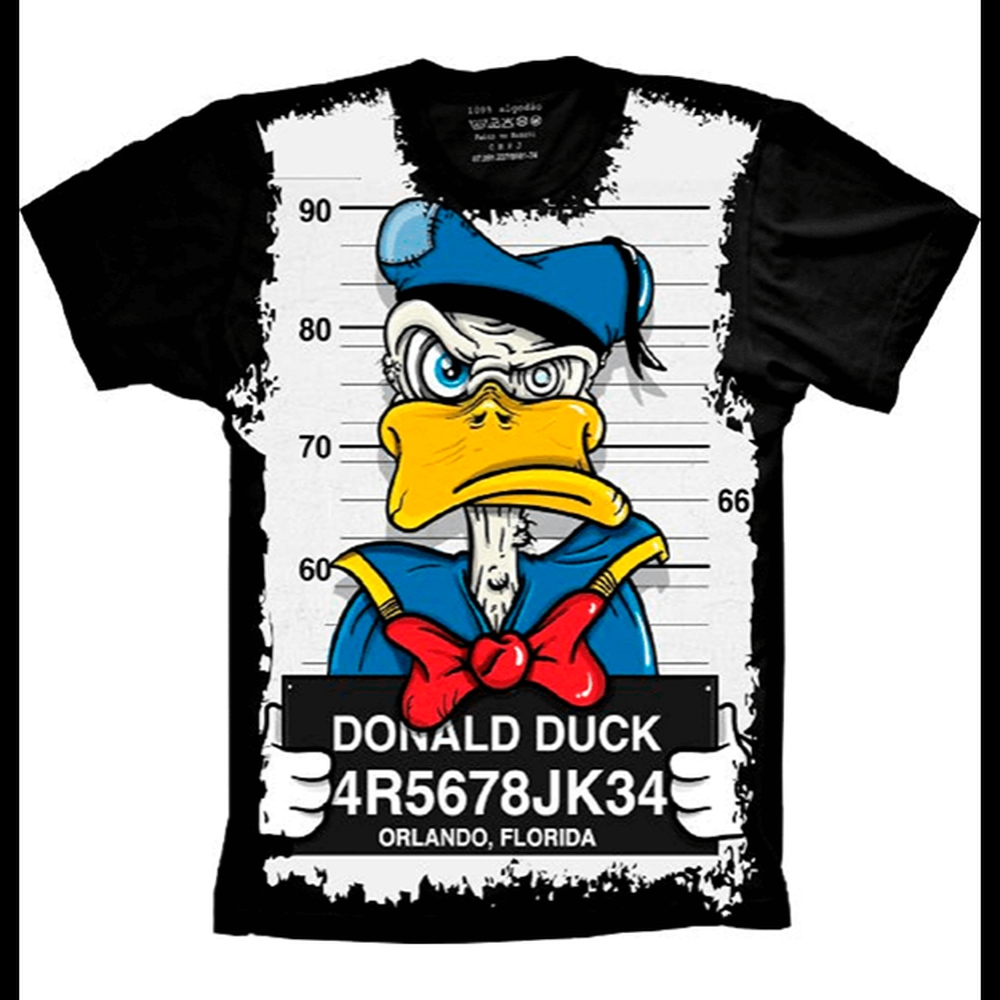 camiseta pato donald infantil