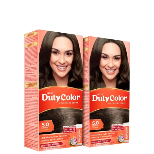 Qual o preço do(a)Kit DutyColor 5.0 Castanho Claro Duo - Coloração Permanente (2 Unidades) Kit DutyColor 5.0 Castanho Claro Duo - Coloração Permanente (2 Unidades)