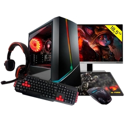 Pc Gamer Completo G-Fire Htg-634 AMD Ryzen 5 4.2Ghz 8Gb (Radeon Rx Vega 2Gb) SSD 240Gb Monitor 18 Menor preço em Pc Gamer Completo G-Fire Htg-634 AMD Ryzen 5 4.2Ghz 8Gb (Radeon Rx Vega 2Gb) SSD 240Gb Monitor 18