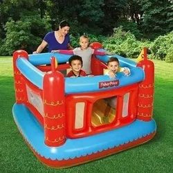Pula Pula Bestway Castelo Trampolim Fisher Price #93504 Menor preço em Pula Pula Bestway Castelo Trampolim Fisher Price #93504