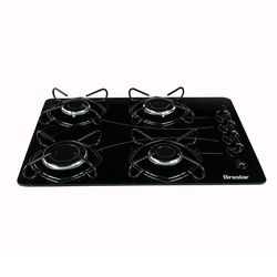 Fogão Cooktop 4 Bocas Acendimento Automático Easy Clean Braslar Menor preço em Fogão Cooktop 4 Bocas Acendimento Automático Easy Clean Braslar