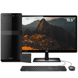 Computador Desktop Easypc Ssd Series Intel Core I5 12gb Memória Monitor 19.5" Led Hdmi Ssd 60gb Hd 3tb Menor preço em Computador Desktop Easypc Ssd Series Intel Core I5 12gb Memória Monitor 19.5" Led Hdmi Ssd 60gb Hd 3tb