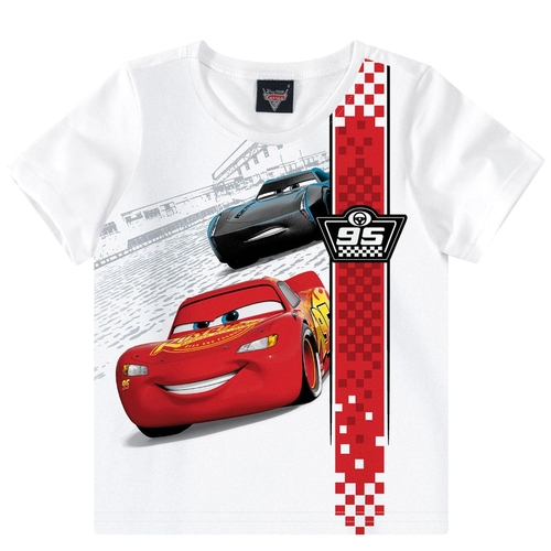 camiseta infantil carros disney