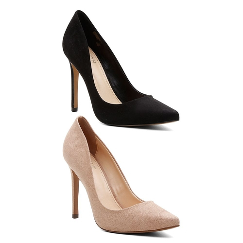 scarpin bico fino preto