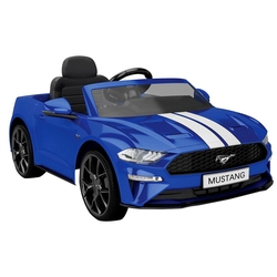 Carro Elétrico Infantil Ford Mustang Azul R/C 12V - Bandeirante Menor preço em Carro Elétrico Infantil Ford Mustang Azul R/C 12V - Bandeirante