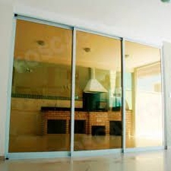 Menor preço em Insulfilm Película Espelhado Ouro Residencial e automotivo Profissional 0,65cm X 2,0m p/janelas, blindex, vidros, portas.