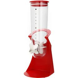 Dispenser de Cereais 1,5L Vermelho - La Cuisine Menor preço em Dispenser de Cereais 1,5L Vermelho - La Cuisine