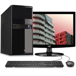 Computador PC CPU Desktop Completo Quantum Intel Core i3 6GB HD 500GB Monitor HDMI LED com mouse e teclado Menor preço em Computador PC CPU Desktop Completo Quantum Intel Core i3 6GB HD 500GB Monitor HDMI LED com mouse e teclado