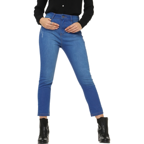 Qual o preço do(a)Calça Feminina Jeans Croppedazul40 Calça Feminina Jeans Croppedazul40