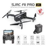 SJ RC F11 PRO Camera 5G Wifi FPV GPS Brushless RC Drone 2K com saco de armazenamento Acessórios de controle remoto para brinquedos