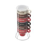 Conjunto de Xícaras para Café com Suporte Rojemac Names Porcelana 70Ml 6 Peças