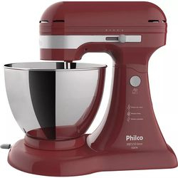Batedeira Philco Pbt510v 4 Velocidades 5L Inox Vermelha 500W é boa?