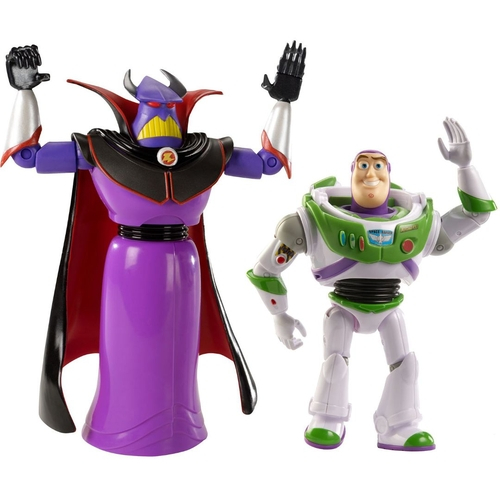 Boneco Toy Story 4 Pacote 2 Buzz e Zurg GJT94 - Mattel