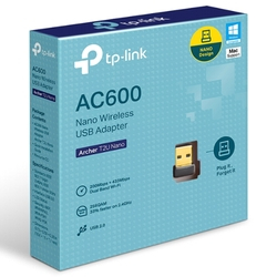 Adaptador Usb S/fio Ac600 Archer T2u Nano Tp-link Menor preço em Adaptador Usb S/fio Ac600 Archer T2u Nano Tp-link