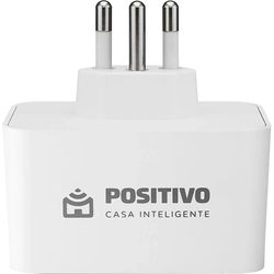 Smart Plug Wi-Fi 10A/1000W- NBR,Positivo Casa Inteligente Ligue ou Desligue seus Eletrodomésticos através do Celular Menor preço em Smart Plug Wi-Fi 10A/1000W- NBR,Positivo Casa Inteligente Ligue ou Desligue seus Eletrodomésticos através do Celular