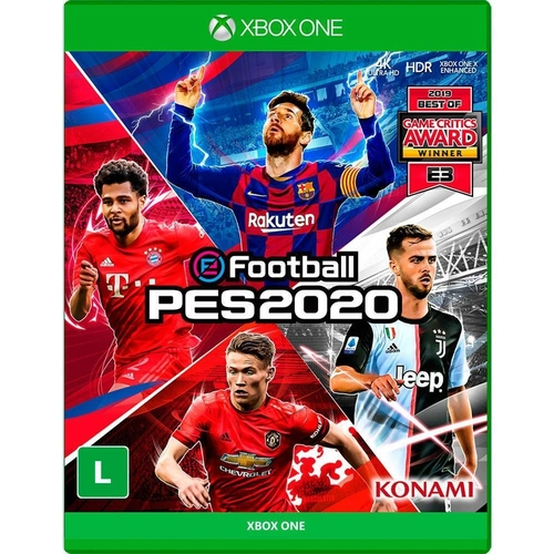 Game Efootball Pes 2020 Xbox One Nas Americanas - jogo roblox para xbox 360 preao