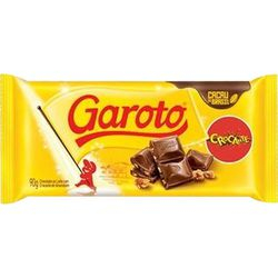 Menor preço em Barra de Chocolate Crocante Garoto 90g