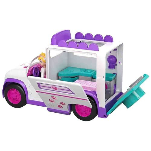 Polly Pocket Hospital Movel Dos Bichinhos - Gfr04 - Mattel