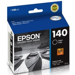 Cartucho Epson (140) T140120 - preto 945 páginas Menor preço em Cartucho Epson (140) T140120 - preto 945 páginas