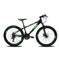Bicicleta Aro 26 Freeride Pro-x Predador - 21v Cambios Shimano Menor preço em Bicicleta Aro 26 Freeride Pro-x Predador - 21v Cambios Shimano