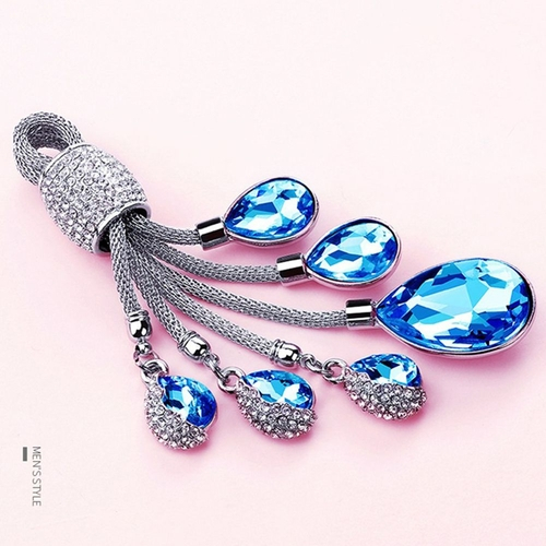Chaveiro Esportivo Moto Vermelho Cristal Strass Pingente Bolsa Feminina Chaveiro Presente